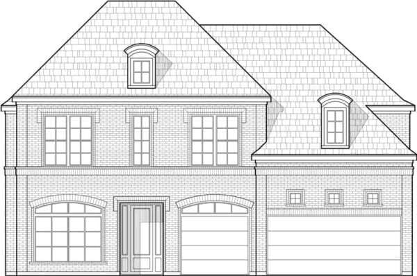 Two Story House Plan C9008