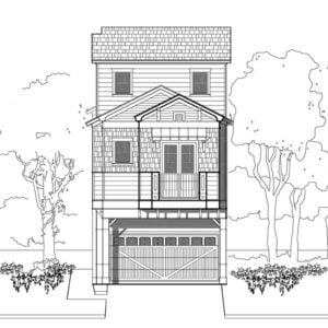 Townhouse Plan E2176 A1.1