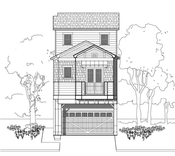 Townhouse Plan E2176 A1.1