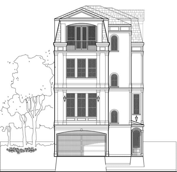 Townhouse Plan E1187 Lot 2