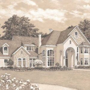 Two Story Home Plan D1008