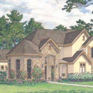Two Story Home Plan D3202