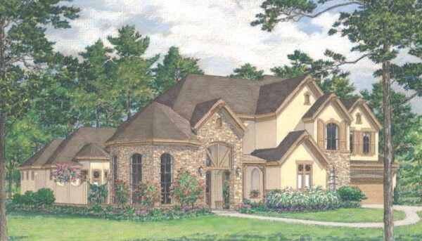 Two Story Home Plan D3202