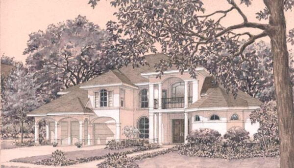 Two Story Home Plan D3078