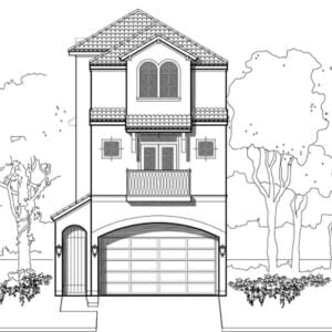 Townhouse Plan E2171 A1.1