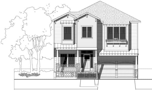 Two Story House Plan E2048