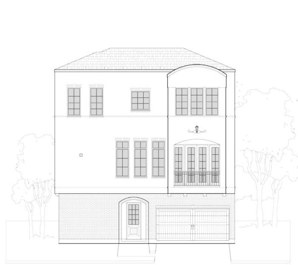 Townhouse Plan E4063 A1.1