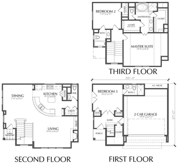 Townhouse Plan D8050 Lot 1 & 2