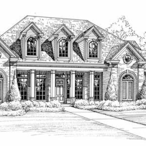 Two Story House Plan C4274