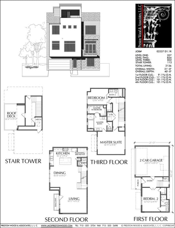 Townhouse Plan E2237 D1.1