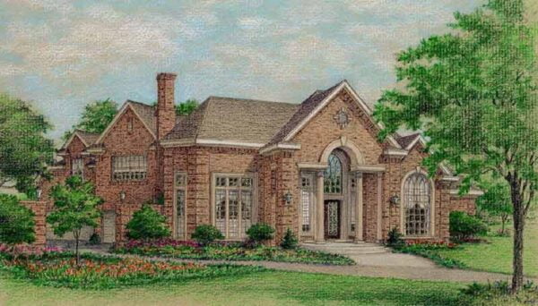 Two Story Home Plan C9081