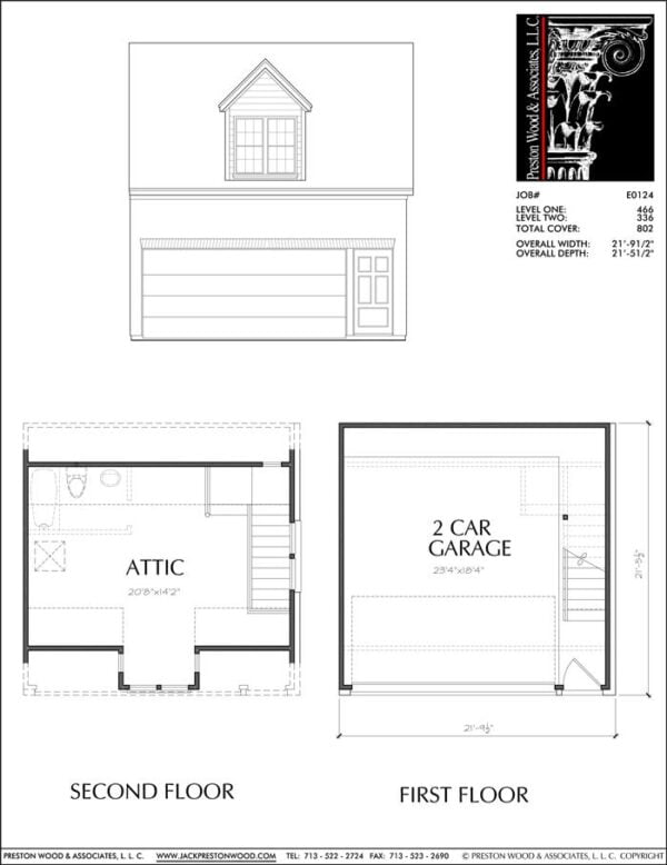 Urban House Plan E0124
