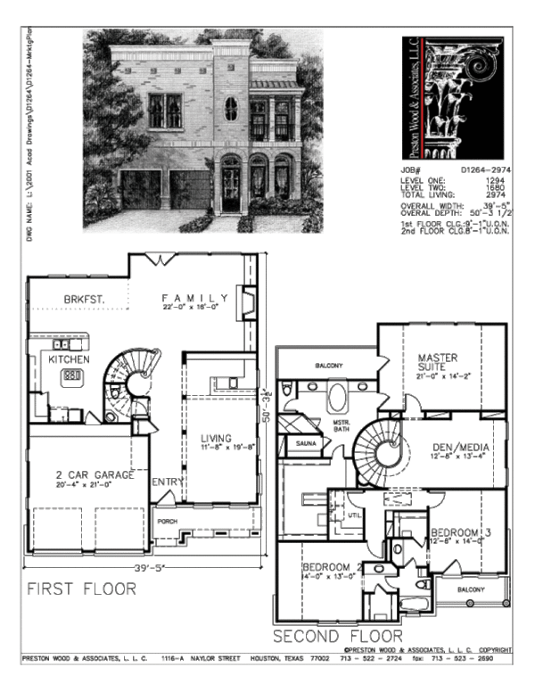 Urban House Plan aD1264