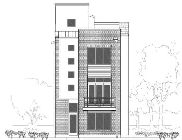 Townhouse Plan E1188 B1.1