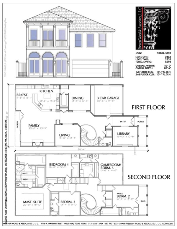 Urban House Plan D3209