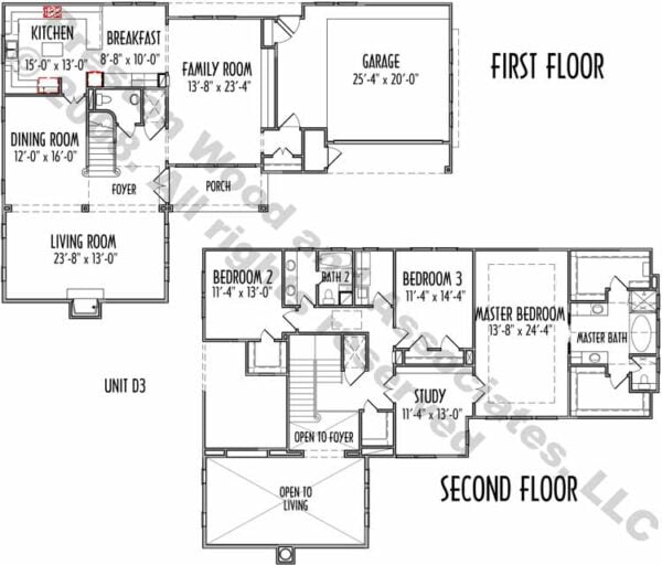 Patio House Plan C2087 D3