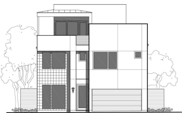 Two Story House Plan E6151