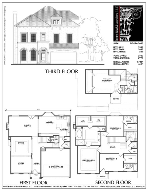 Urban House Plan D7124