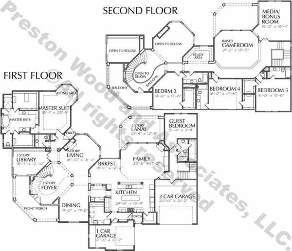 Two Story Home Plan D3183