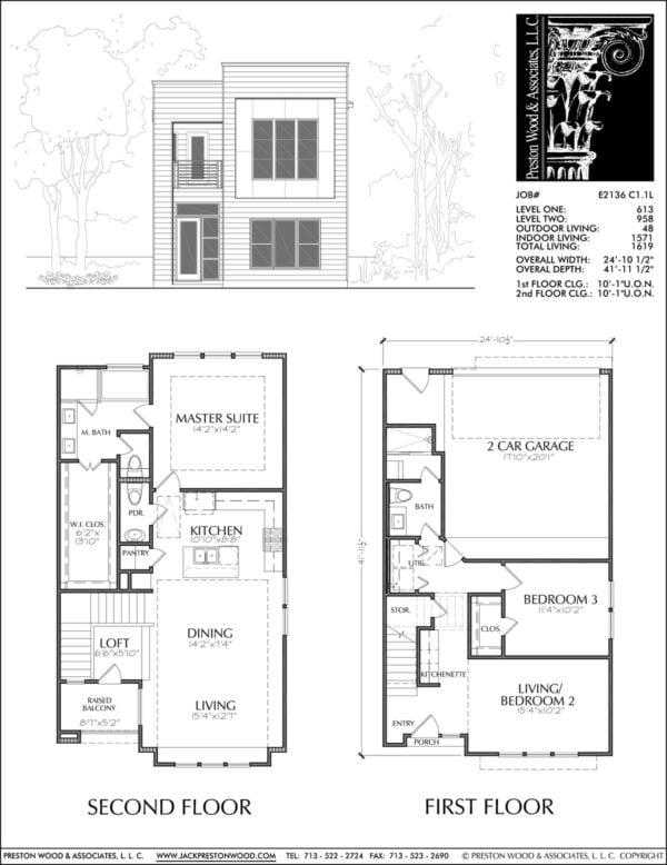 Townhouse Plan E2136 C1.1