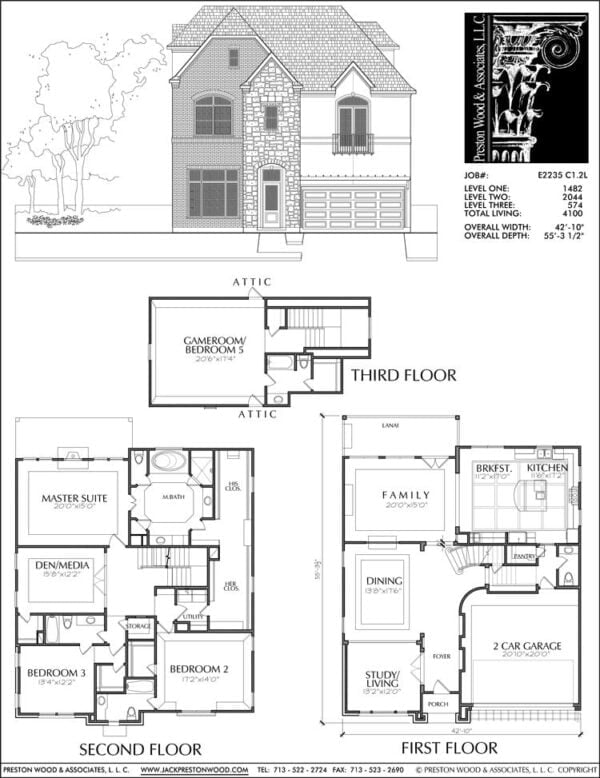 Urban House Plan E2235 C1.2