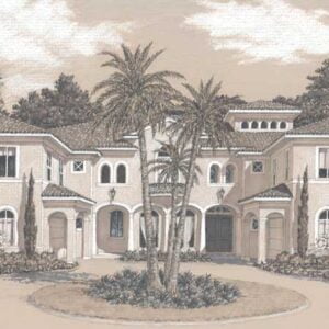 Two Story Home Plan D3076