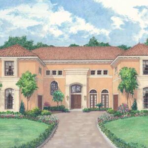 Two Story House Plan D5158