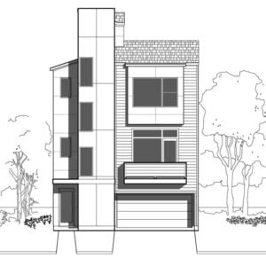 Townhouse Plan E2181 A1.1