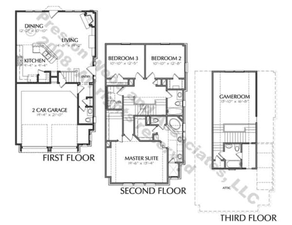 Townhouse Plan D3034 u9R