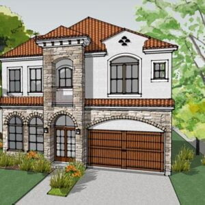 Two Story House Plan E0238