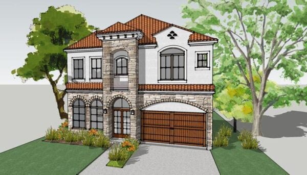 Two Story House Plan E0238