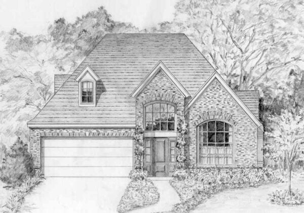 One Story Home Plan C5356