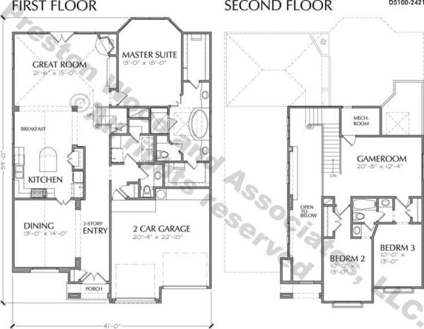 Urban House Plan D5100