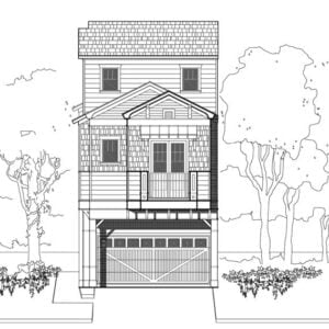 Townhouse Plan E3091 A1.1