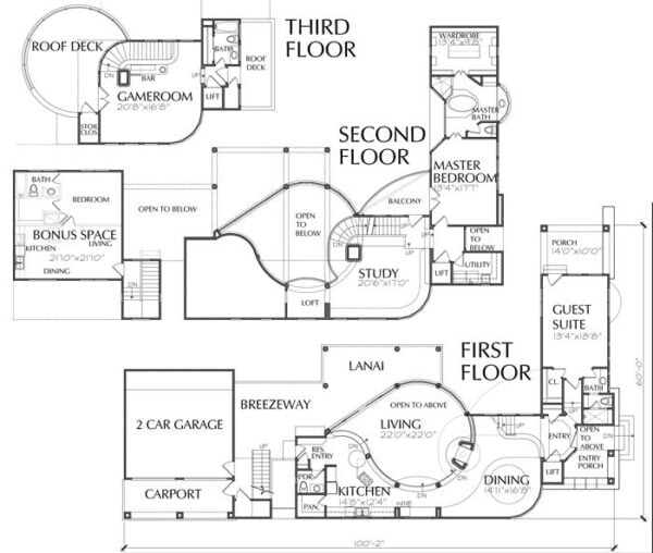 Urban House Plan D3192