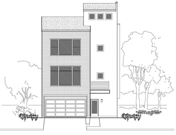 Townhouse Plan E2139 A1.1