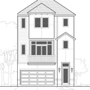 Townhouse Plan E0170 B