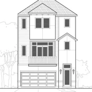 Townhouse Plan E0170 B