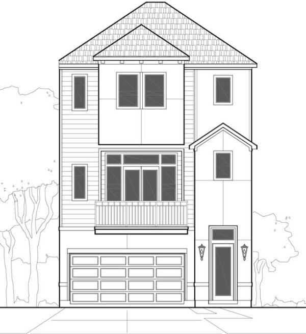 Townhouse Plan E0170 B