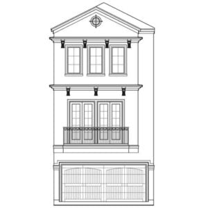 Townhouse Plan D5214-2518