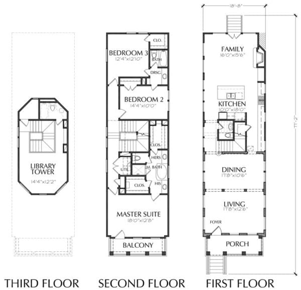 Townhouse Plan E2120