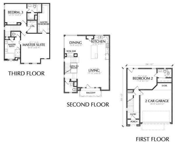 Townhouse Plan E2036 B1.2