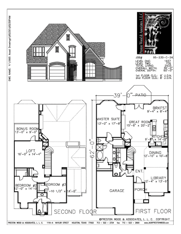 Urban House Plan C5230 C