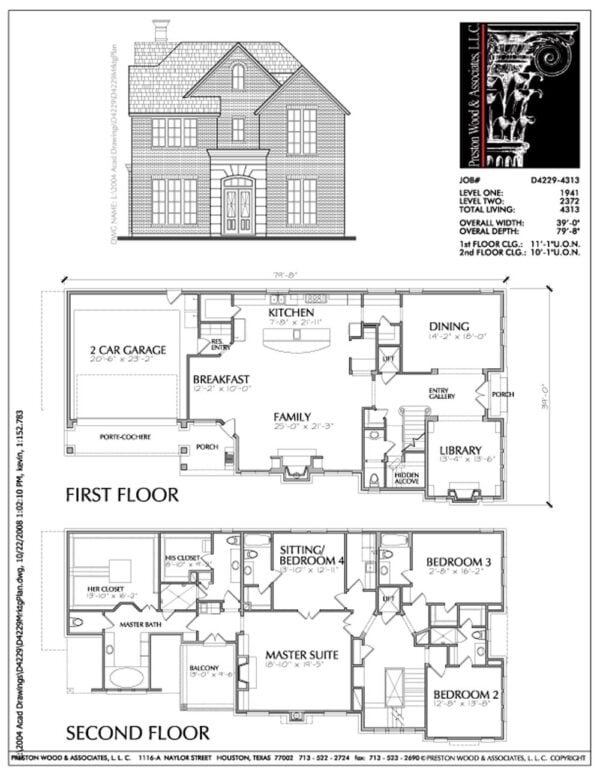 Urban House Plan D4229