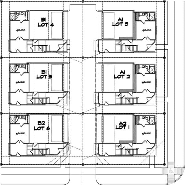 Townhouse Plan D6272 A1c