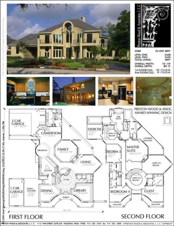Two Story Home Plan aC4039
