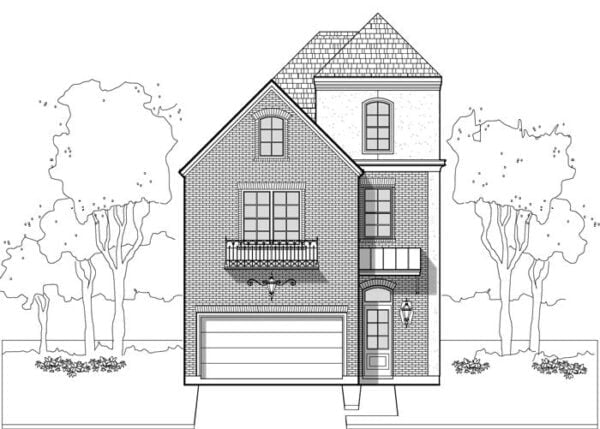 Townhouse Plan E1036 A2.2