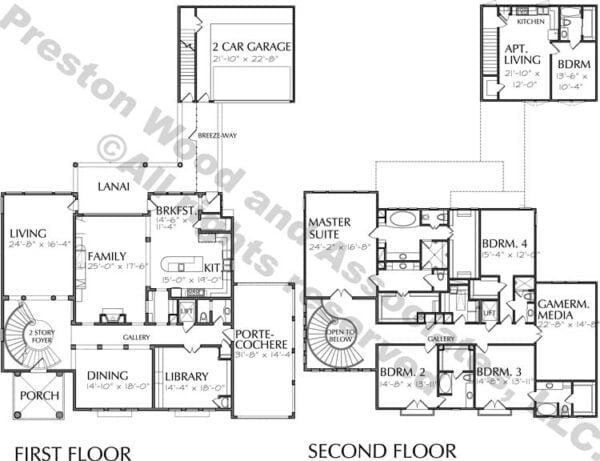 Two Story Home Design aD2115