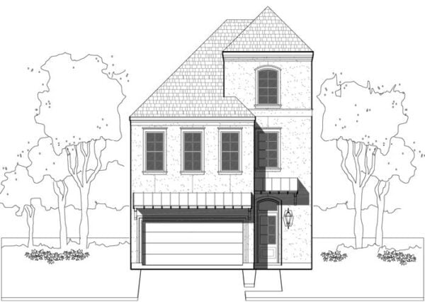 Townhouse Plan E0108 A2.1