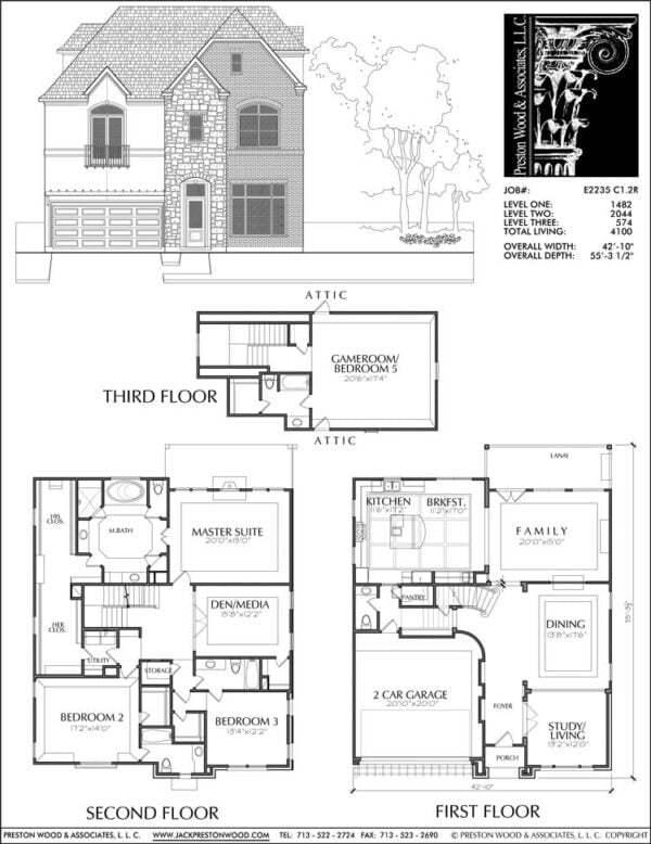 Urban House Plan E2235 C1.2